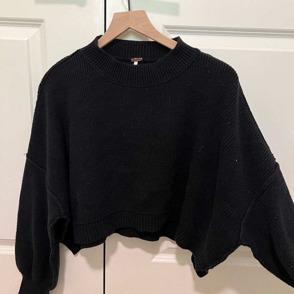 Free people Easy Street Cropped Sweater